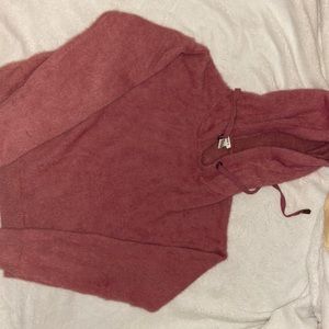 Forever 21 pink fuzzy pullover!